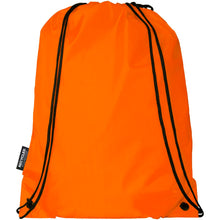 Load image into Gallery viewer, Oriole RPET drawstring bag 5L — Orange (back)