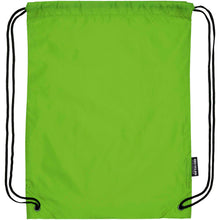 Load image into Gallery viewer, Oriole RPET drawstring bag 5L — Lime (detail)
