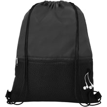 Load image into Gallery viewer, Oriole mesh drawstring bag 5L — Black (detail)