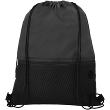 Load image into Gallery viewer, Oriole mesh drawstring bag 5L — Black (front)