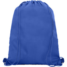 Load image into Gallery viewer, Oriole mesh drawstring bag 5L — Royal blue (back)