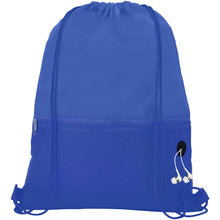 Load image into Gallery viewer, Oriole mesh drawstring bag 5L — Royal blue (detail)