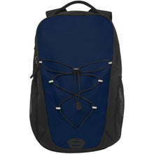 Load image into Gallery viewer, Trails backpack 24L — Navy / Black (front)