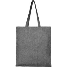 Load image into Gallery viewer, Pheebs 210 g/m² recycled tote bag 7L — Heather Black (front)