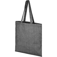Load image into Gallery viewer, Pheebs 210 g/m² recycled tote bag 7L — Heather Black