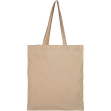Load image into Gallery viewer, Pheebs 210 g/m² recycled tote bag 7L — Natural (front)