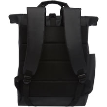 Load image into Gallery viewer, Resi 15" water resistant  laptop backpack 23L — Black (back)