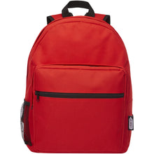 Load image into Gallery viewer, Retrend GRS RPET backpack 16L — Red (front)