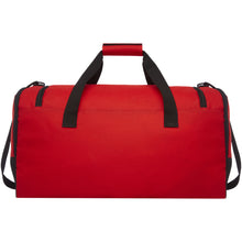 Load image into Gallery viewer, Retrend GRS RPET duffel bag 40L — Red (back)