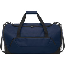 Load image into Gallery viewer, Retrend GRS RPET duffel bag 40L — Navy (front)