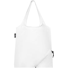 Load image into Gallery viewer, Sabia RPET foldable tote bag 7L — White (back)