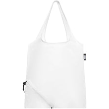 Load image into Gallery viewer, Sabia RPET foldable tote bag 7L — White (front)