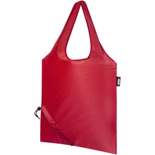 Load image into Gallery viewer, Sabia RPET foldable tote bag 7L — Red (detail)