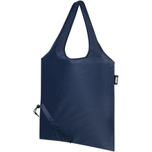 Load image into Gallery viewer, Sabia RPET foldable tote bag 7L — Navy (detail)