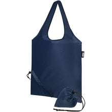 Load image into Gallery viewer, Sabia RPET foldable tote bag 7L — Navy