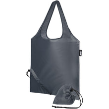 Load image into Gallery viewer, Sabia RPET foldable tote bag 7L — Charcoal