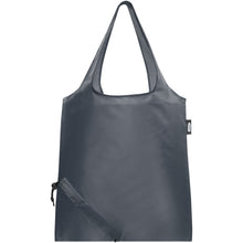 Load image into Gallery viewer, Sabia RPET foldable tote bag 7L — Charcoal (front)