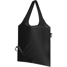 Load image into Gallery viewer, Sabia RPET foldable tote bag 7L — Black (detail)