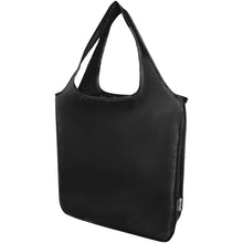 Load image into Gallery viewer, Ash RPET large foldable tote bag 14L — Black