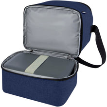 Load image into Gallery viewer, Tundra 9-can GRS RPET lunch cooler bag 9L — Heather navy (detail 2)