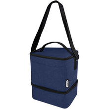 Load image into Gallery viewer, Tundra 9-can GRS RPET lunch cooler bag 9L — Heather navy