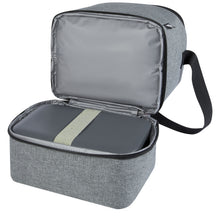 Load image into Gallery viewer, Tundra 9-can GRS RPET lunch cooler bag 9L — Heather grey (detail 2)