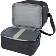 Load image into Gallery viewer, Tundra 9-can GRS RPET lunch cooler bag 9L — Heather Charcoal (detail 2)