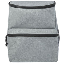 Load image into Gallery viewer, Tundra GRS RPET cooler backpack 12L — Heather grey (front)