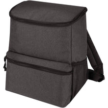 Load image into Gallery viewer, Tundra GRS RPET cooler backpack 12L — Heather Charcoal