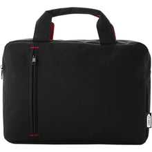 Load image into Gallery viewer, Detroit RPET conference bag 4L — Red / Black (front)