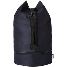 Load image into Gallery viewer, Retrend RPET sailor duffel bag 35L — Navy (front)
