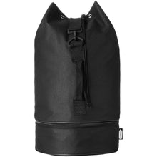Load image into Gallery viewer, Retrend RPET sailor duffel bag 35L — Black (front)