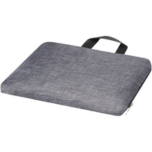 Load image into Gallery viewer, Ash recycled foldable drawstring bag 7L — Heather grey / Black (detail 2)
