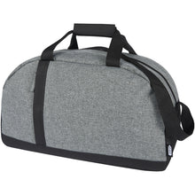 Load image into Gallery viewer, Reclaim GRS recycled two-tone sport duffel bag 21L — Black / Heather grey