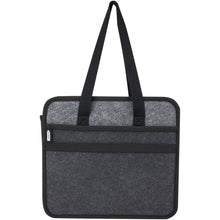 Load image into Gallery viewer, Felta GRS recycled felt foldable car organiser — Medium grey (front)