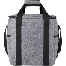 Load image into Gallery viewer, Felta GRS recycled felt bottle cooler bag 21L — Medium grey (back)