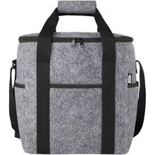 Load image into Gallery viewer, Felta GRS recycled felt bottle cooler bag 21L — Medium grey (front)