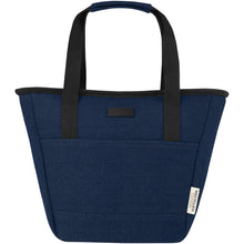 Load image into Gallery viewer, Joey 9-can GRS recycled canvas lunch cooler bag 6L — Navy (front)