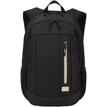 Load image into Gallery viewer, Case Logic Jaunt 15.6" recycled backpack 23L — Black (front)
