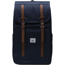 Load image into Gallery viewer, Herschel Retreat™ recycled laptop backpack 23L — Navy (front)