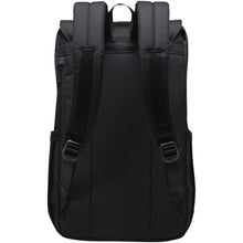 Load image into Gallery viewer, Herschel Retreat™ recycled laptop backpack 23L — Black (back)