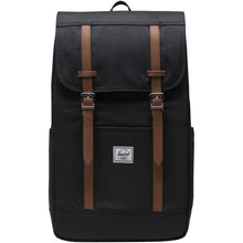 Load image into Gallery viewer, Herschel Retreat™ recycled laptop backpack 23L — Black (front)