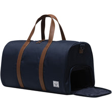 Load image into Gallery viewer, Herschel Novel™ recycled duffle bag 43L — Navy (detail)
