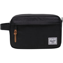 Load image into Gallery viewer, Herschel Chapter recycled travel kit — Black (front)