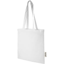Load image into Gallery viewer, Madras 140 g/m2 GRS recycled cotton tote bag 7L — White