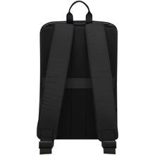 Load image into Gallery viewer, Rise 15.6" GRS recycled laptop backpack  — Black (back)