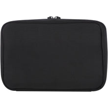 Load image into Gallery viewer, Rise GRS recycled organiser pouch   — Black (back)