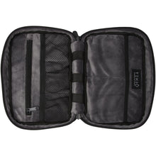 Load image into Gallery viewer, Rise GRS recycled organiser pouch   — Black (detail)