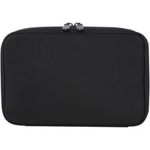 Load image into Gallery viewer, Rise GRS recycled organiser pouch   — Black (front)