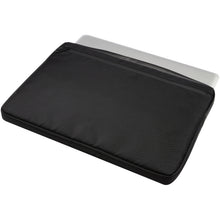 Load image into Gallery viewer, Rise 15.6" GRS recycled laptop sleeve — Black (detail)